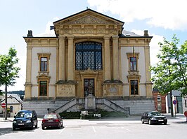 Neufch�teau, het gerechtsgebouw.