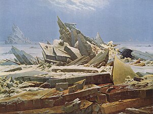 C. D. Friedrich: Buz Denizi (1824)