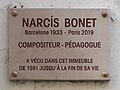 Plaque au no 164.