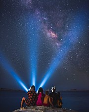 Rêverie sous les étoiles au Ras Mohammed. Juin 2021.