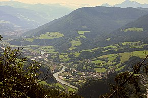 Salzach Vadisi Werfen yakınında