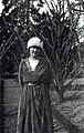 Paulette Vuillot à Malesherbes avant son mariage.