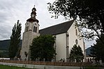 Pfarrkirche Unsere Liebe Frau im Moos mit Friedhof und Arkaden