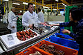 Mercado de pescado en Londres.