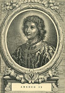 IX. Lajos savoyai herceg (1701-ben készült fiktív arckép)