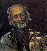 Tête de vieillard [146] (1865-1868), huile sur toile (51 × 48 cm), musée d'Orsay, Paris.