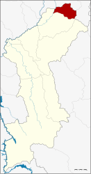 Bản đồ Lamphun, Thái Lan với Ban Thi