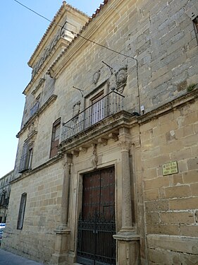 Portada del Palacio del Marqu�s de Mancera.