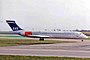 SE-DMA, le MD-87 de SAS impliqué, ici en février 1999.}}