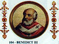 104-Benedict III 855 - 858