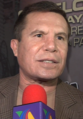 Julio C�sar Ch�vez, cinco veces campe�n mundial de boxeo en peso ligero, superligero y superpluma.