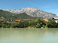 Salzach Nehri Hallein ile Salzburg arasında