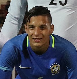 Arana in 2017 als speler van Brazilië –20