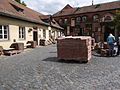 Marstall, ehemalige kurfürstliche Wagenremise, heute Meisterschule für Steinmetzen und -bildhauer