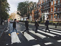 Paso de cebra en Londres