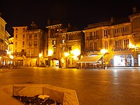 Piazza Mercato am Abend