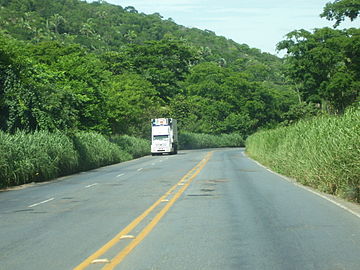 Trecho da BR-070 que coincide com os das BR-163 e BR-364, em Mato Grosso