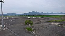 同空港エプロン