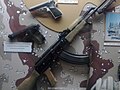 Weapons captured by U.S. forces during the Gulf War on display at 45th Infantry Museum