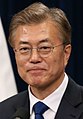 Moon Jae-in op 10 mei 2017 geboren op 24 januari 1953