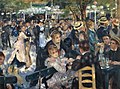 Baile en el Moulin de la Galette, de Pierre-Auguste Renoir (�leo sobre lienzo, 131 � 175 cm).