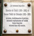 Plaque au no 37.