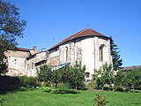 L'église abbatiale...