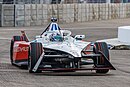 Jake Dennis im Porsche 99X Electric von Andretti beim Berlin E-Prix