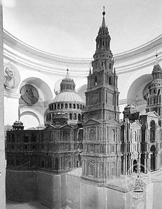 Maquette de la basilique Saint-Pierre de Rome