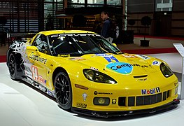 Corvette C6.R GT2 à l'édition 2010 du Mondial de l’automobile de Paris.