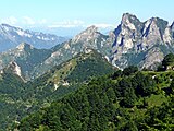 Das Val di Fieno etwas oberhalb der Malga Fieno