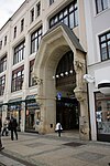 Straßburgpassage, Portal Berliner Straße