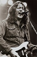 Rory Gallagher en 1982.