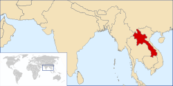 Situación de Laos