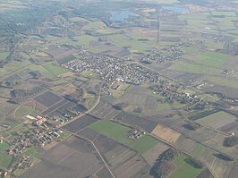 Lage Mierde vanuit de lucht