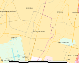 Bourg-la-Reine – Mappa