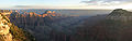 Panorama sur le Grand Canyon.