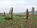 Stelae kecil dilapangan Gudit Stelae