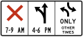 R3-9e Reversible lane control (symbol)