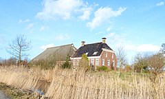 Boerderij Alma op de plaats van de vroegere heerd Alma