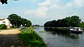 De Zuid-Willemsvaart ter hoogte van de Brugstraat