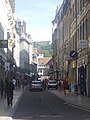 Besançon merkezinde "Grande Rue" sokağı