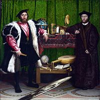 De ambassadeurs, 1533, National Gallery, Londen