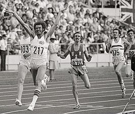 Ivo Van Damme (hier met nummer 103) veroverde twee keer zilver op de OS van 1976.