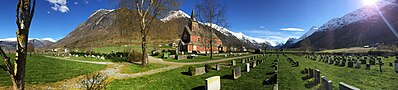 Olden kirke Foto: april 2015