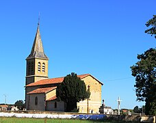 L'église d'Aries-Espénan.