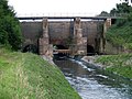 Der alte Emscherdurchlass unter dem Rhein-Herne-Kanal (heute abgerissen)