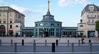 Die Place d’Ariane im Zentrum von Val d’Europe.