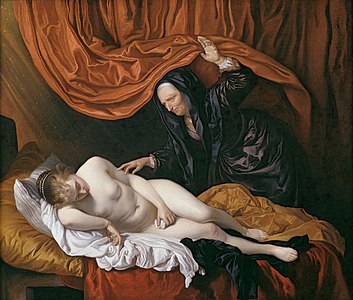 Jacob van Loo, Danaé (entre 1655 et 1660), collection Kremer.