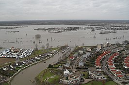 Overstroming bij Hatenboer